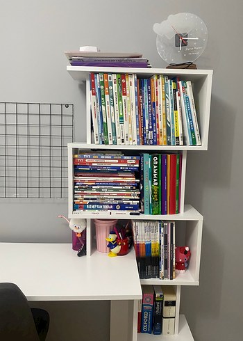 Ikea Çalışma masası ve kitaplık