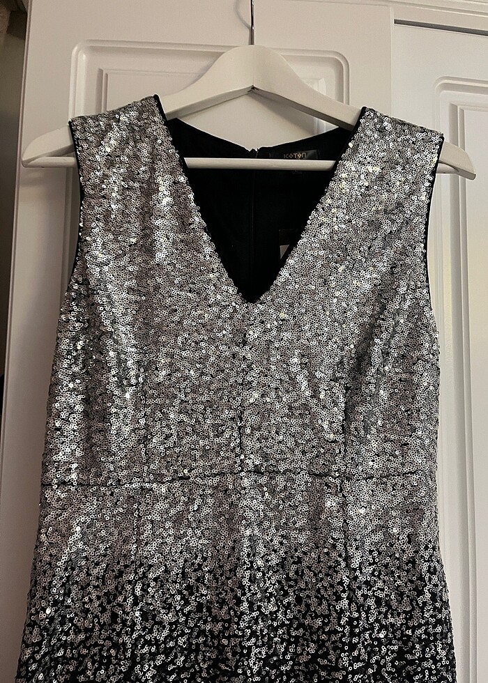 Payetli elbise - Görsel 5