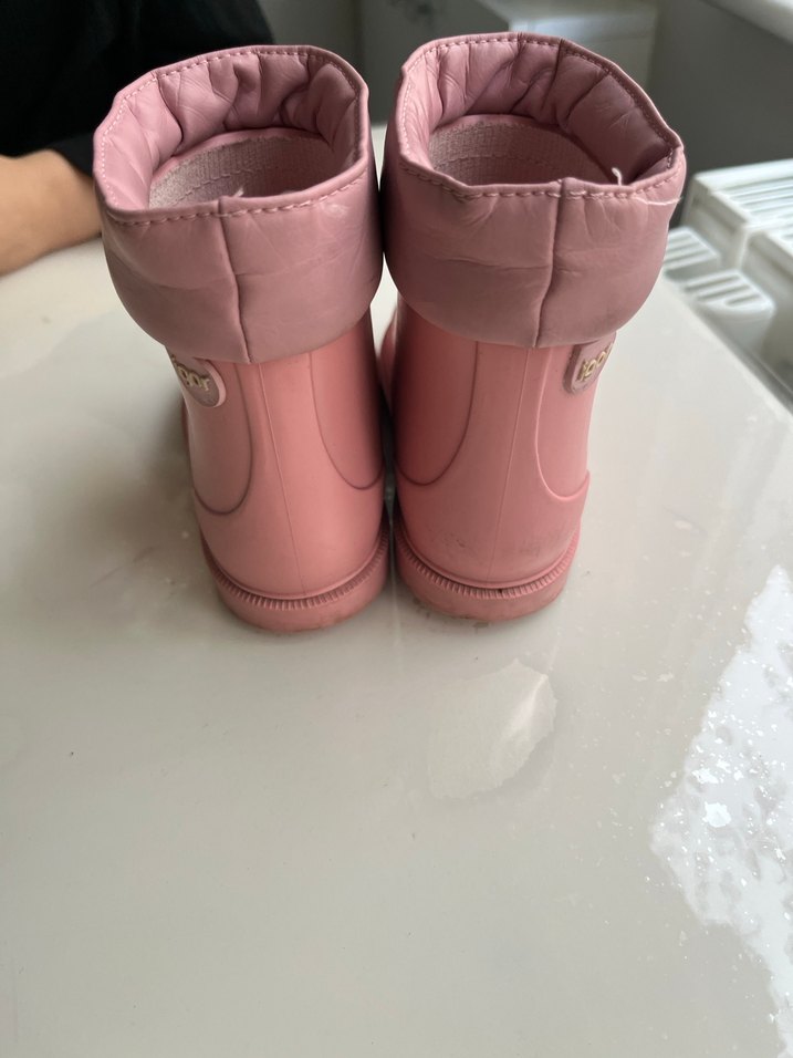 Kızlar için Pembe Lastik Botlar - Görsel 4