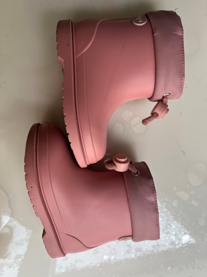 Kızlar için Pembe Lastik Botlar - Görsel 5