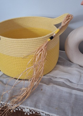 Sarı Saklama Sepeti - Görsel 2