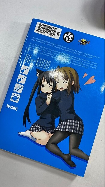 k-on manga 1 ve 2 beraber