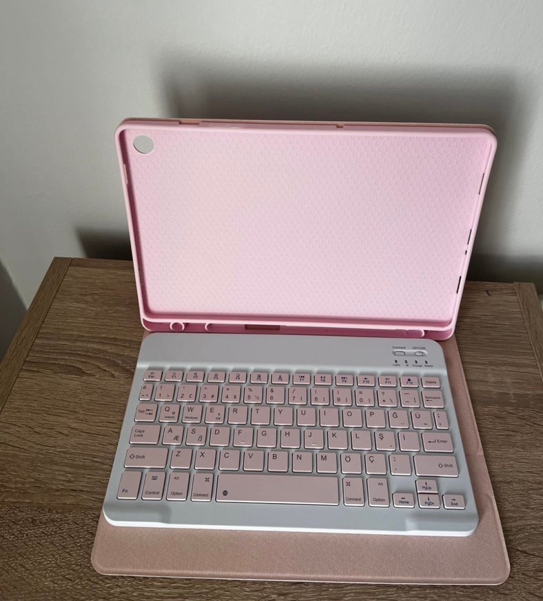 A9 plus uyumlu klavyeli kılıf - Görsel 2