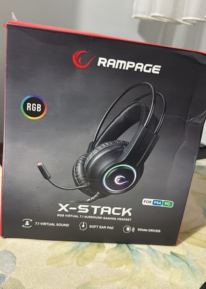 Rampage xstack oyuncu kulaklık - Görsel 4