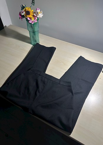 Siyah Kumaş Pantolon - Görsel 2