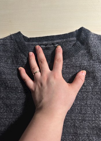 Mudo Kuzu Yünlü Kazak Unisex - Görsel 4