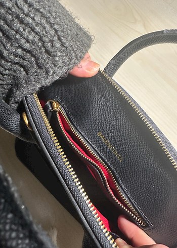Siyah Suni Deri Balenciaga Kadın El Çantası - Görsel 6
