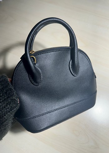 Siyah Suni Deri Balenciaga Kadın El Çantası - Görsel 2