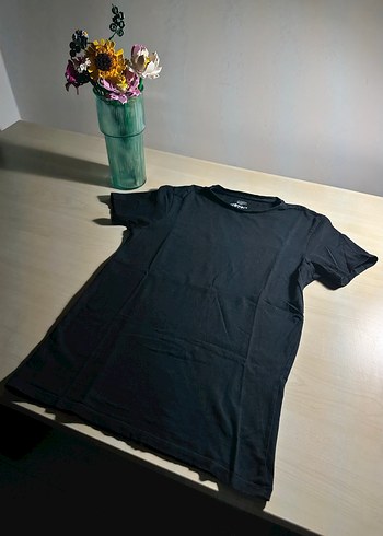 Koton SiyahBasic Tişört - Görsel 2