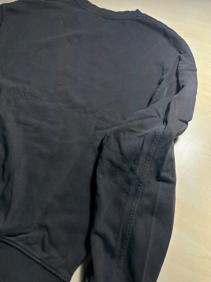 Gri Oversize Sweatshirt - Görsel 4