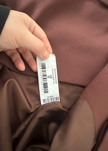 Kadın Kahverengi Düğmeli Blazer Ceket - Görsel 4