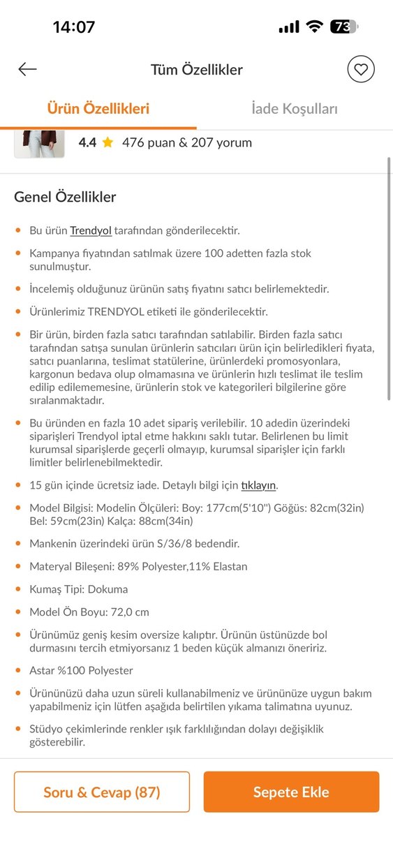 Kadın Kahverengi Düğmeli Blazer Ceket - Görsel 5