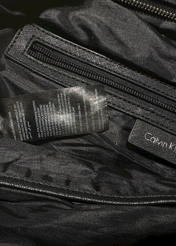 Vintage Calvin Klein Siyah Çanta - Görsel 6