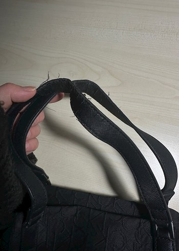 Vintage Calvin Klein Siyah Çanta - Görsel 5