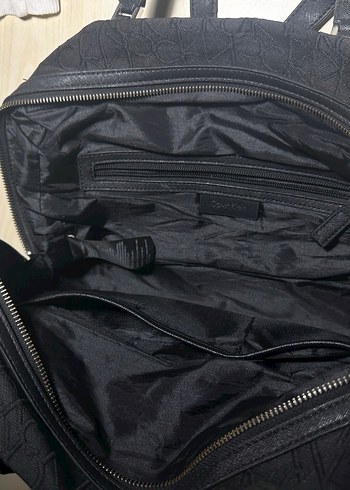 Vintage Calvin Klein Siyah Çanta - Görsel 4