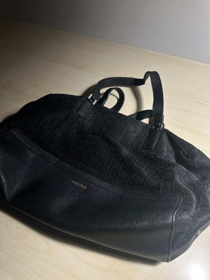 Vintage Calvin Klein Siyah Çanta - Görsel 2