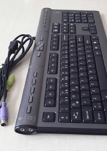 A4 Tech KL-7MU PS/2 Q-Tr Multimedya Klavye - Görsel 3