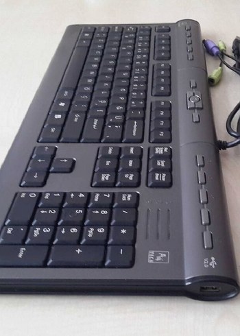 A4 Tech KL-7MU PS/2 Q-Tr Multimedya Klavye - Görsel 2