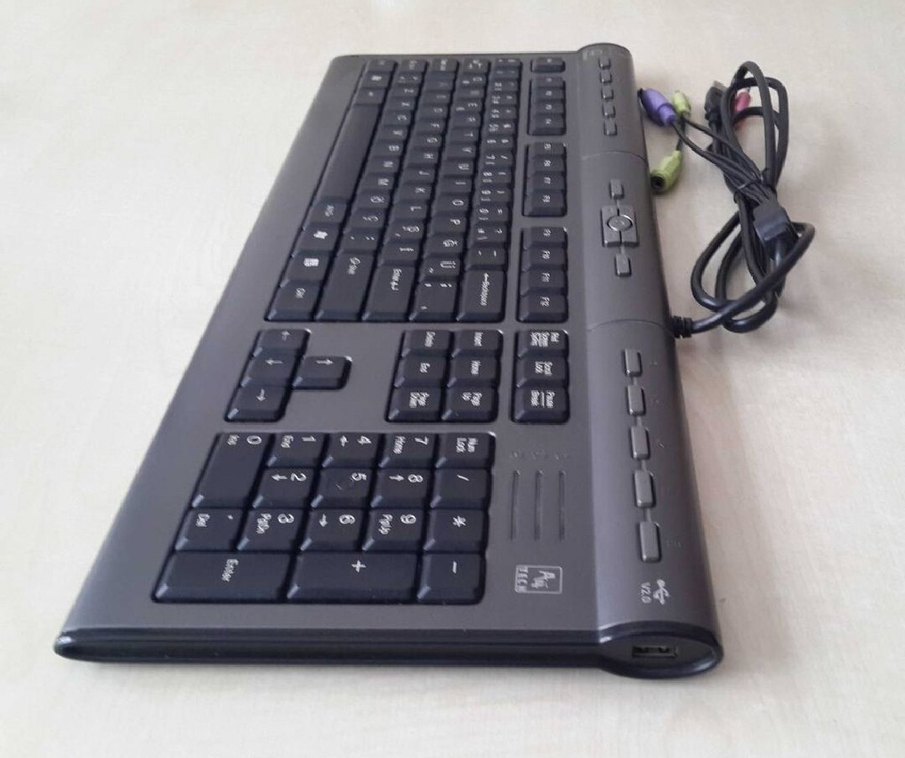 A4 Tech KL-7MU PS/2 Q-Tr Multimedya Klavye - Görsel 2