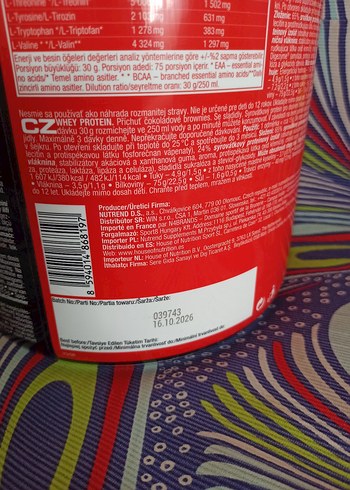 Nutrend Whey Protein Tozu 2250 Supplement - Görsel 3