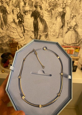 Orıjınal Swarovski kolye