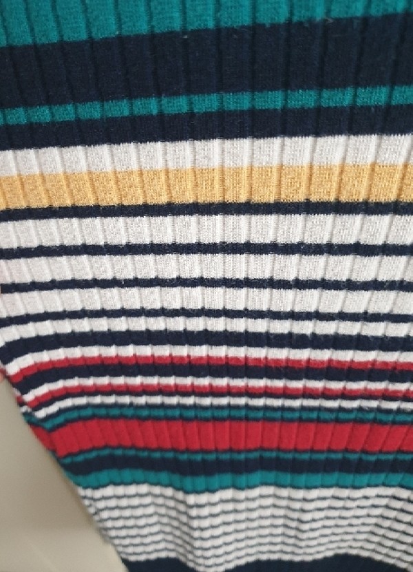 diz alti renkli elbise  - Görsel 3