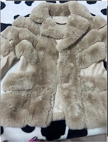 Kürklü manto kaban - Görsel 5