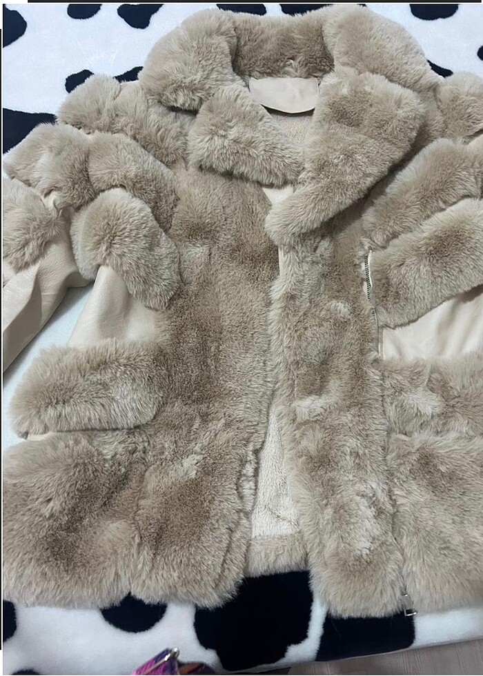 Kürklü manto kaban - Görsel 5