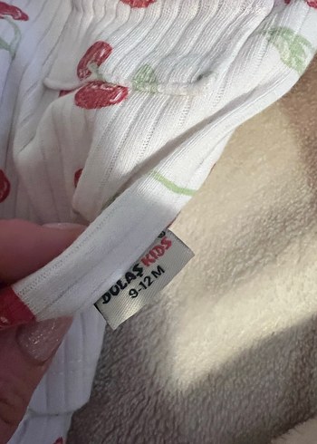 Kiraz Desenli bebek Pijama Takımı - Görsel 2