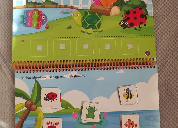 Cırt cırtlı etkinlik kitabı  - Görsel 6