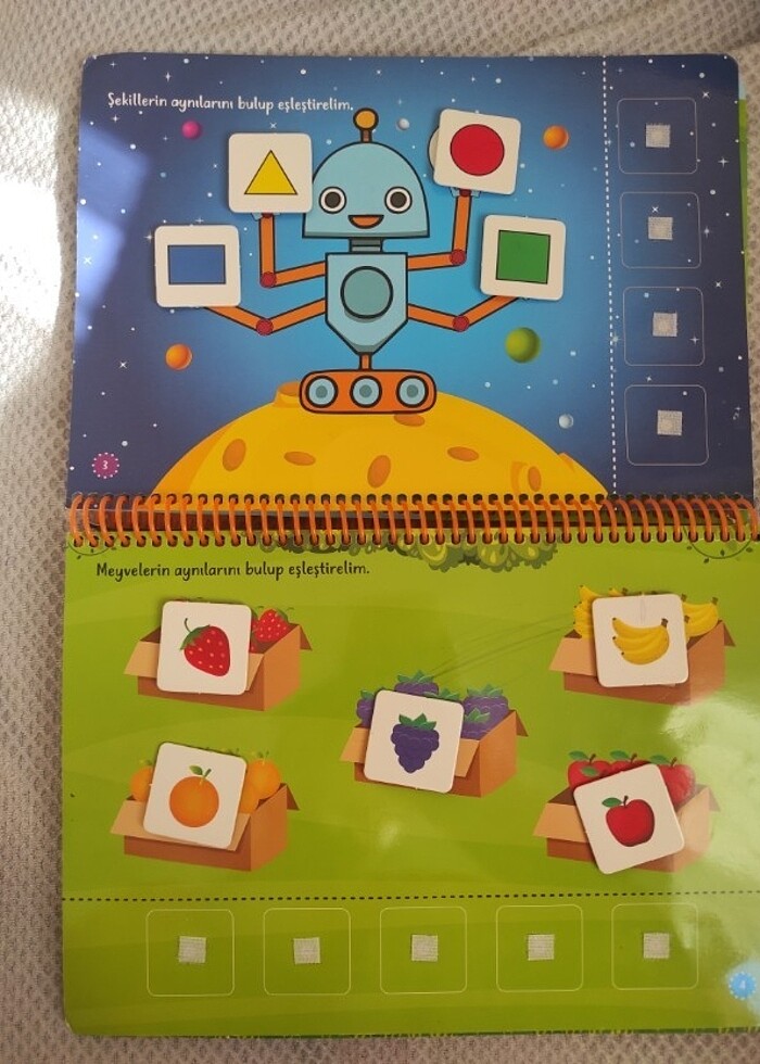 Cırt cırtlı etkinlik kitabı  - Görsel 3