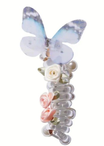 Mavi Boncuklu Bohem Kadın Saç Aksesuarı - Görsel 3