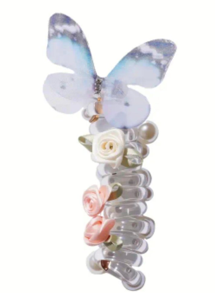 Mavi Boncuklu Bohem Kadın Saç Aksesuarı - Görsel 3