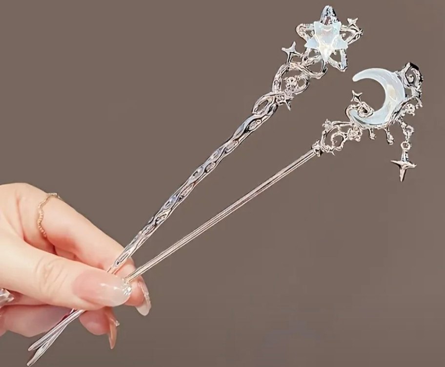 kadın çin saç tokası - Görsel 4