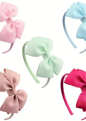 Renkli Fiyonk Detaylı Çocuk Taçları - Görsel 3