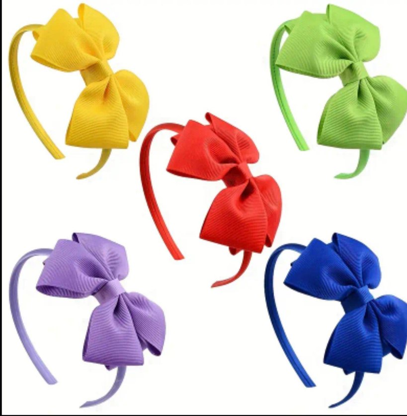 Renkli Fiyonk Detaylı Çocuk Taçları - Görsel 2