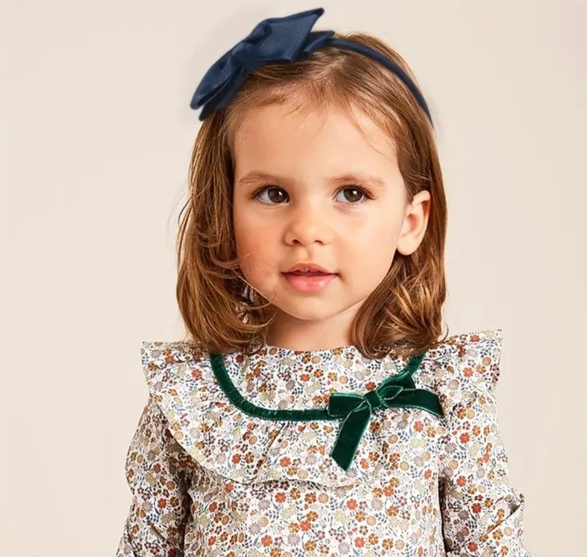 Renkli Fiyonk Detaylı Çocuk Taçları - Görsel 5