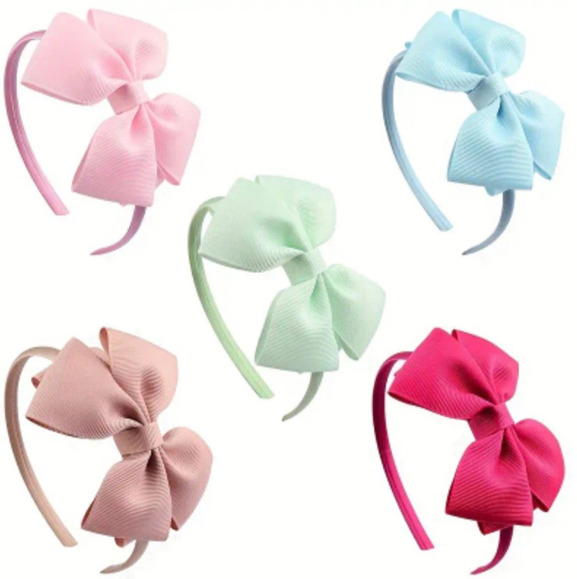 Renkli Fiyonk Detaylı Çocuk Taçları - Görsel 3