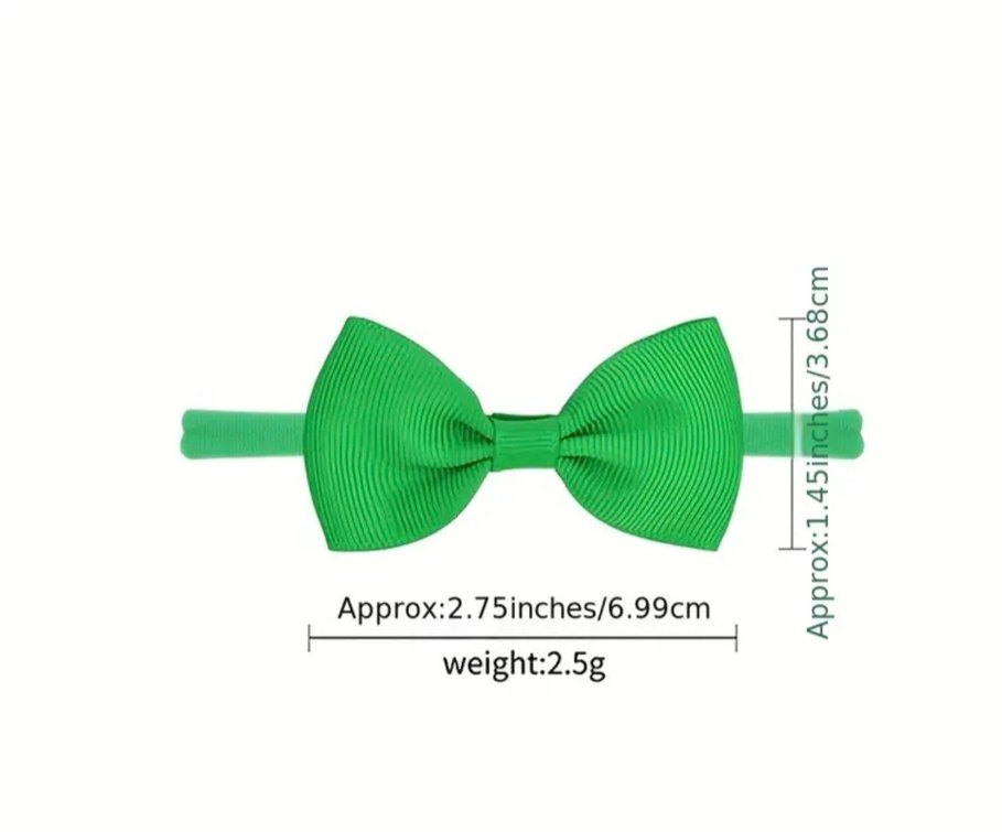 Pastel Renkli Fiyonk Detaylı Çocuk Saç Bantları - Görsel 4