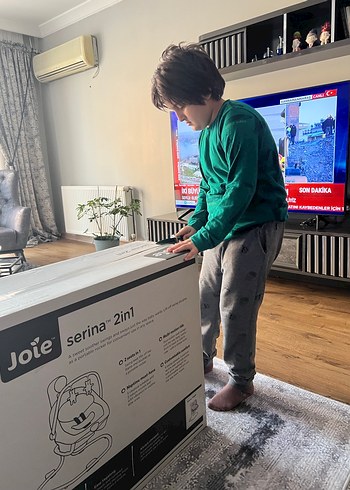 JOİE SERİNA in 1 Gri Ana Kucağı ve Salıncak - Görsel 2