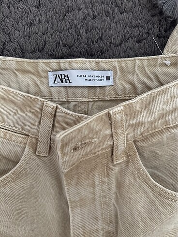 34 Beden çeşitli Renk Zara Mom Jean Pantolon