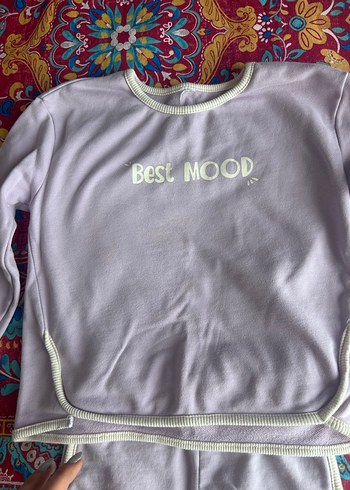 24-36 Ay Beden Mor Rahat Kesim Kız Eşofman Takımı