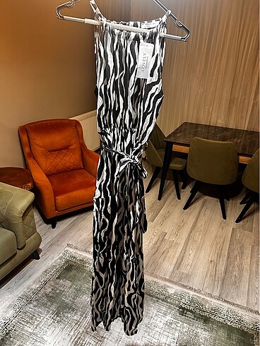 Zebra elbise