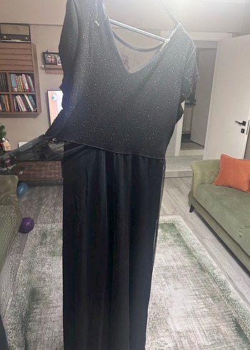 Dantel detay Elbise - Görsel 4