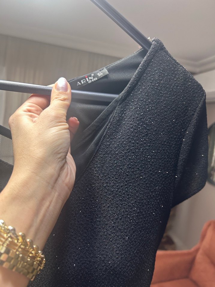 Dantel detay Elbise - Görsel 3