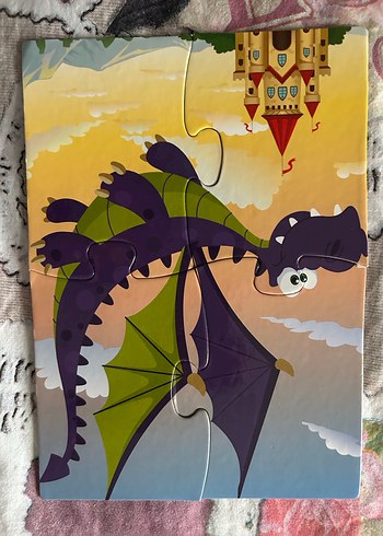 Çocuklar için Renkli 4 Parçalı Puzzle Seti - Görsel 3