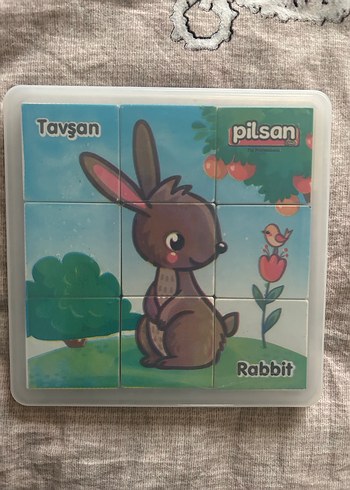 Çocuklar için Renkli 4 Parçalı Puzzle Seti - Görsel 6
