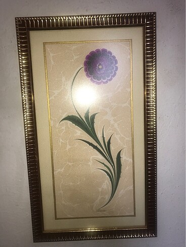 Ebru tablo dekor