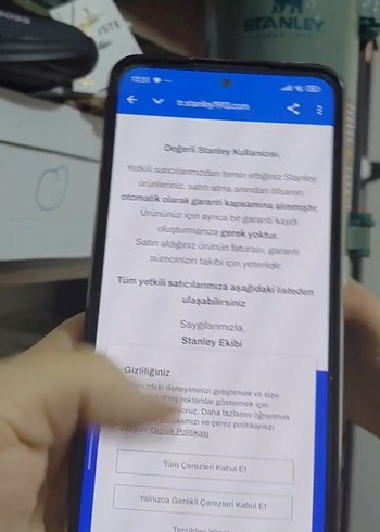 Hakimsi yeşil stanley marka 2l termos - Görsel 2