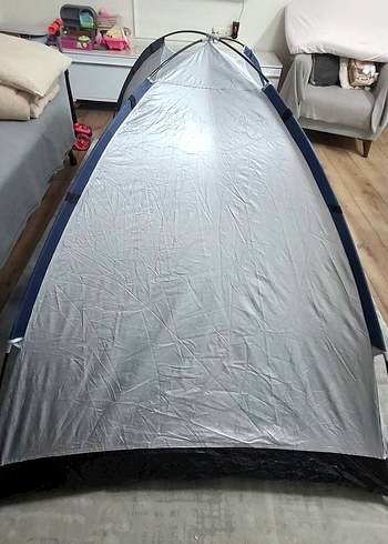 Gri Mavi Kamp Çadırı - Görsel 3